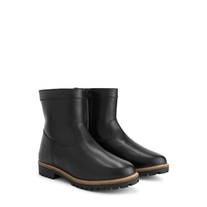Travelin Odegard Herren – Winterstiefel – Mit Wolle gefüttert – Schwarz