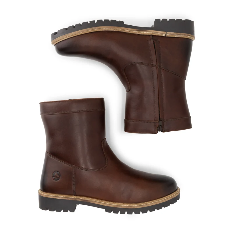 Travelin Odegard Herren – Winterstiefel – Mit Wolle gefüttert – Dunkelbraun