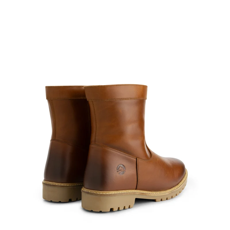 Travelin Odegard Herren – Winterstiefel – mit Wolle gefüttert – Cognac