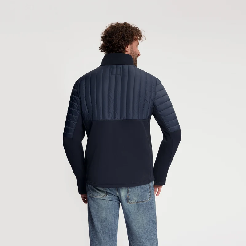 Lucio Herren – Outdoor-Weste – Gefüttert – Marineblau