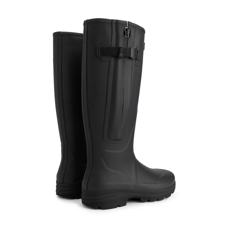 Grenivik Damen – Regenstiefel – Gummistiefel – Schwarz