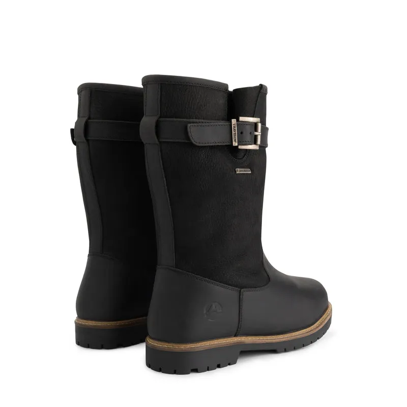 Frostad Herren – Outdoor-Stiefel – mit Wolle gefüttert – Schwarz