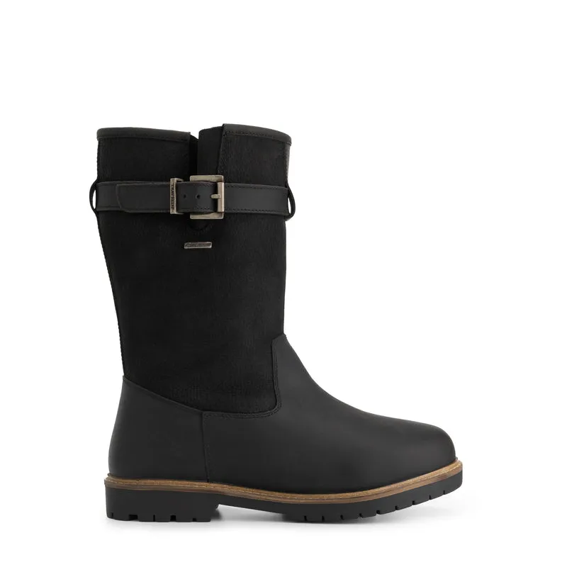Frostad Herren – Outdoor-Stiefel – mit Wolle gefüttert – Schwarz