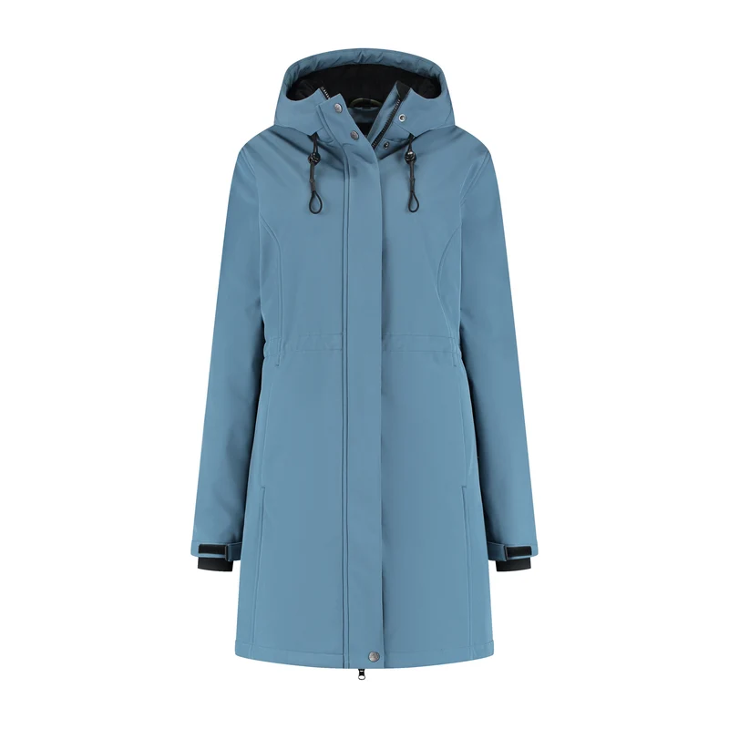 Elinor Damen – Softshell-Jacke – Wasserdicht – Blau