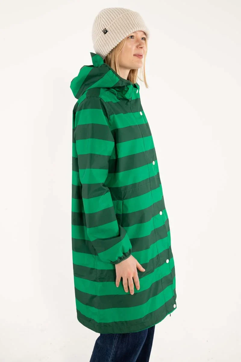 Danefae Edith Regenjas Dames Stripe