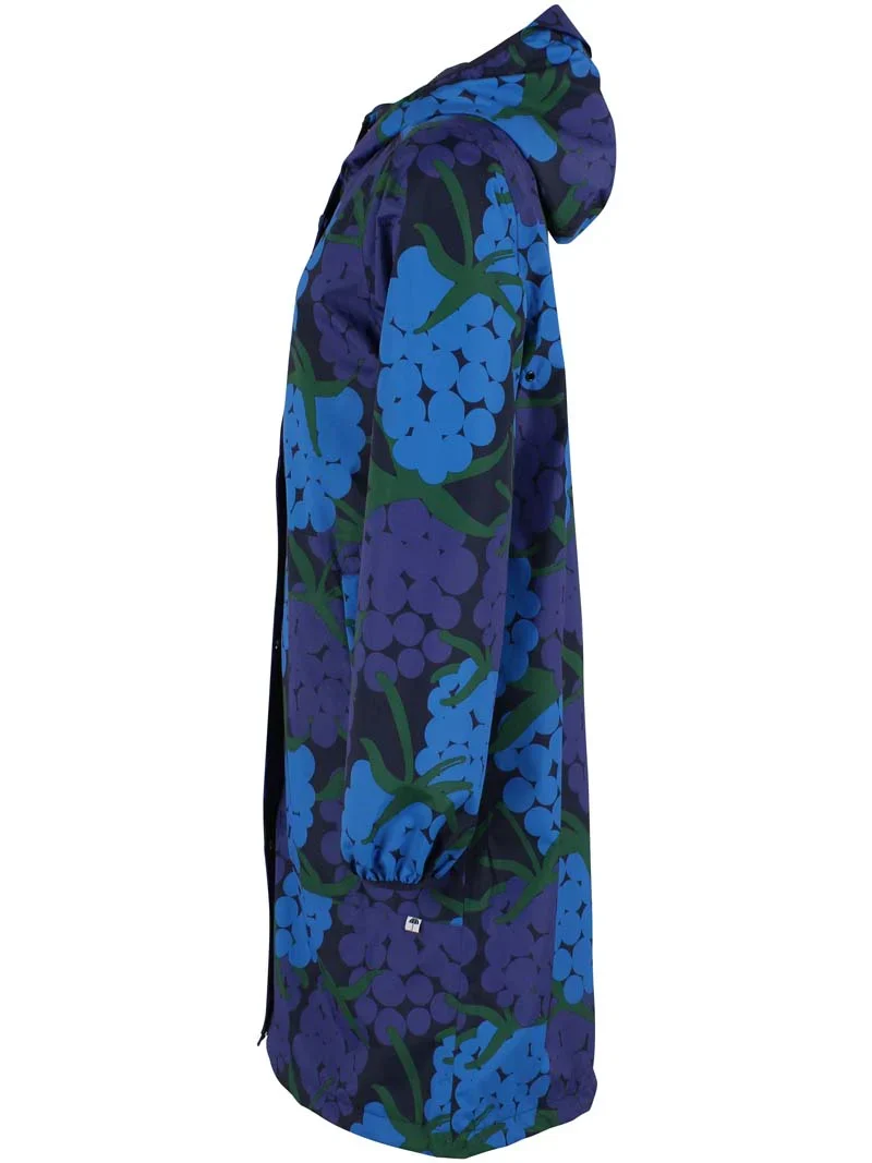 Danefae Edith Regenjas Dames Dark Navy Maxiberry