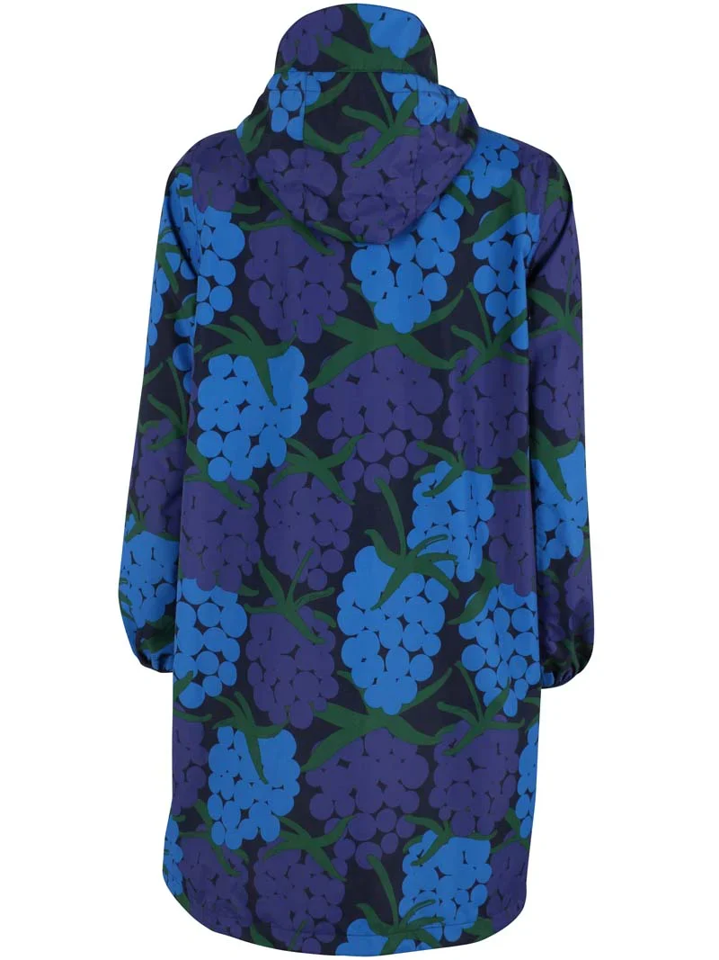 Danefae Edith Regenjas Dames Dark Navy Maxiberry