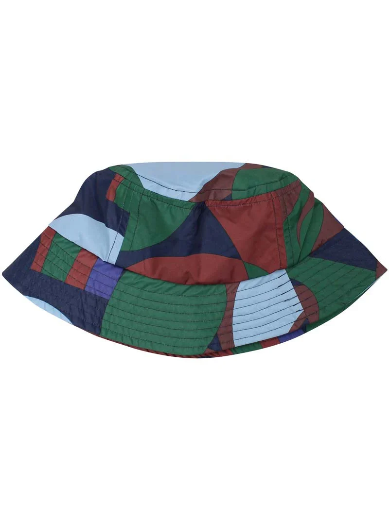 Danefea Bucket Hat Blue Purple Trops