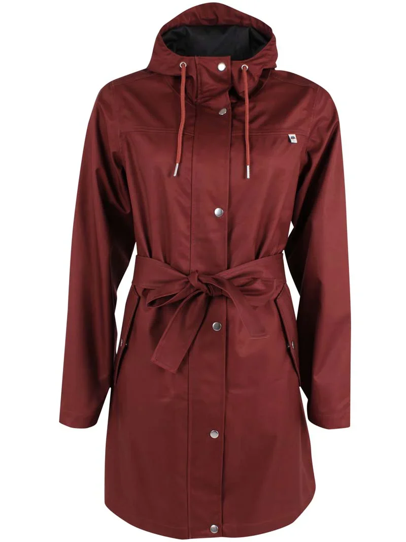 Danefae Regenjas Dames Danerainlover Dark Brick