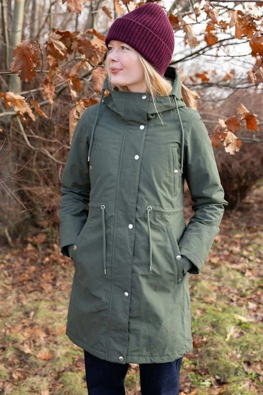 Danefae Winter Regenparka Dames Danenora Dark Amy