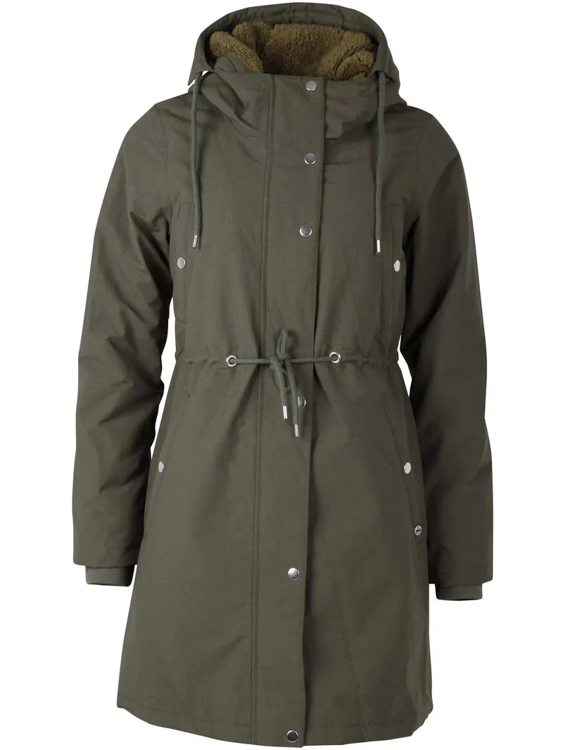 Danefae Winter Regenparka Dames Danenora Dark Amy