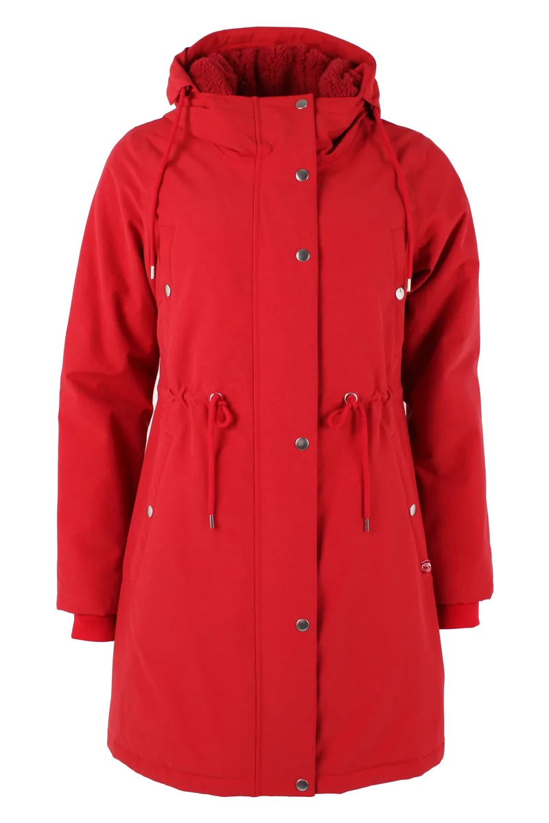 Danefae Winter Regenparka Dames Danenora Dark Red
