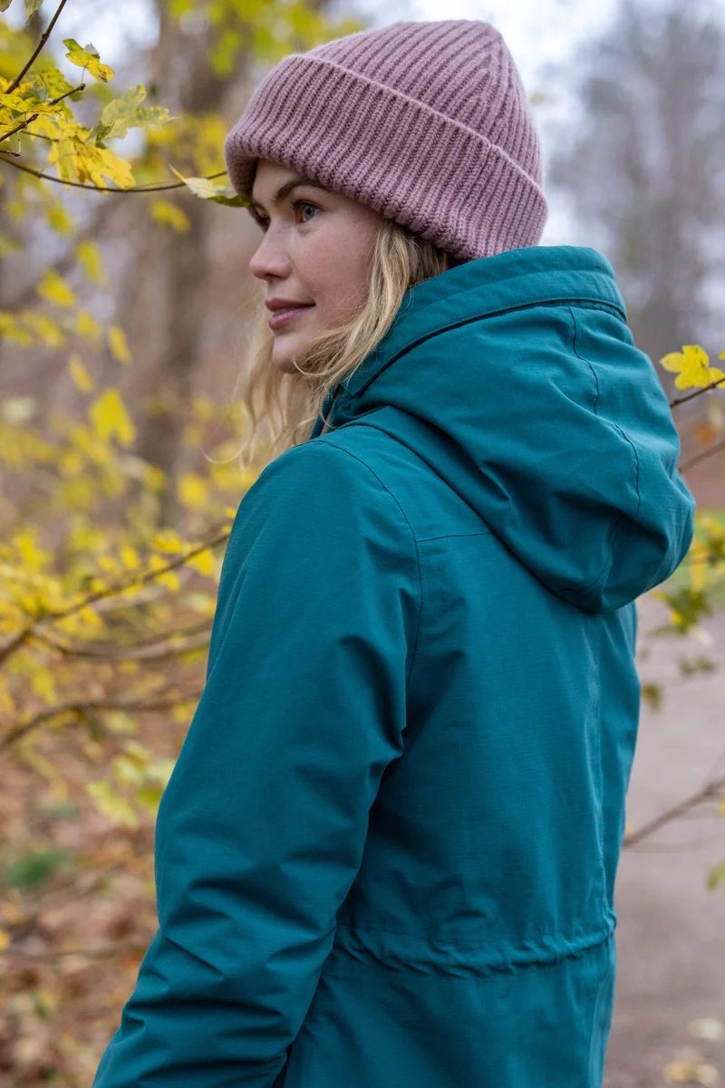 Danefae Winter Regenparka Dames Danenora Dark Slate