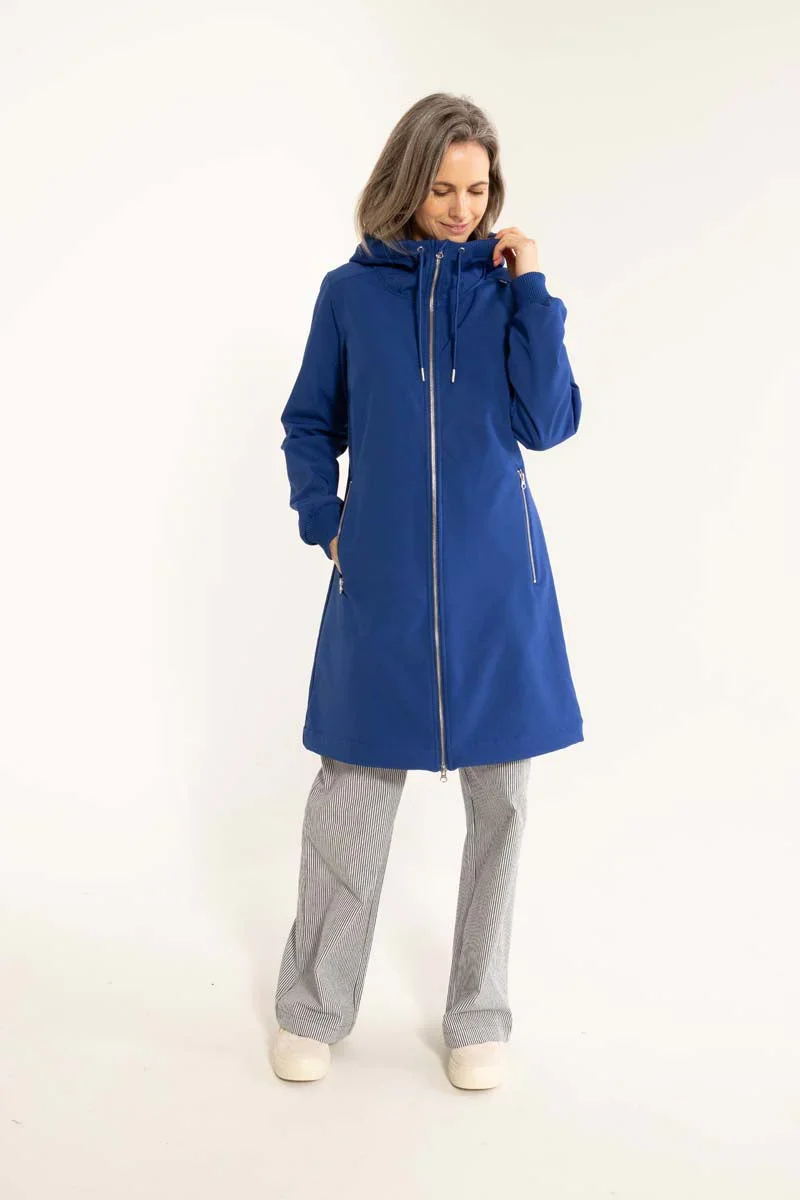 Danefae Softshell Regenjas Danejane Dames Deep Blue