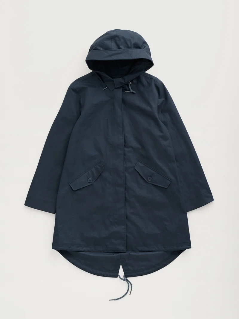 Seasalt Regenjas Dames Seafaring Coat Inkwell