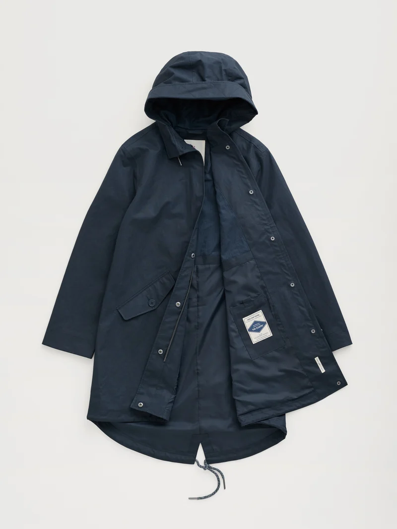 Seasalt Regenjas Dames Seafaring Coat Inkwell