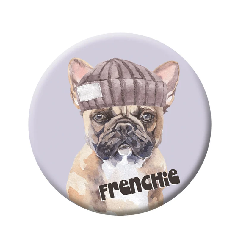 Button (placka) se špendlíkem 44 mm – Frenchie