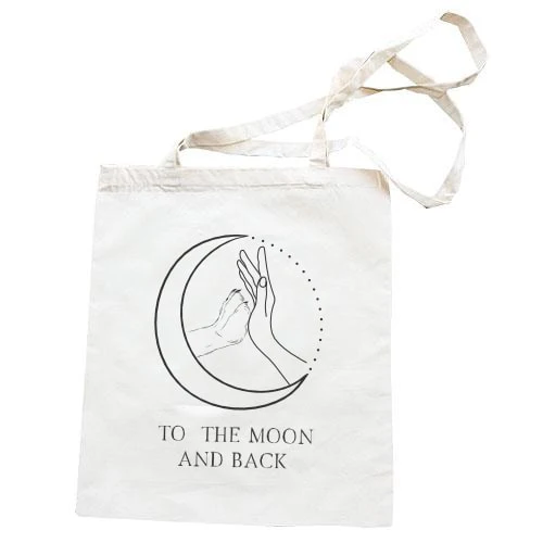 Látková taška - To the Moon
