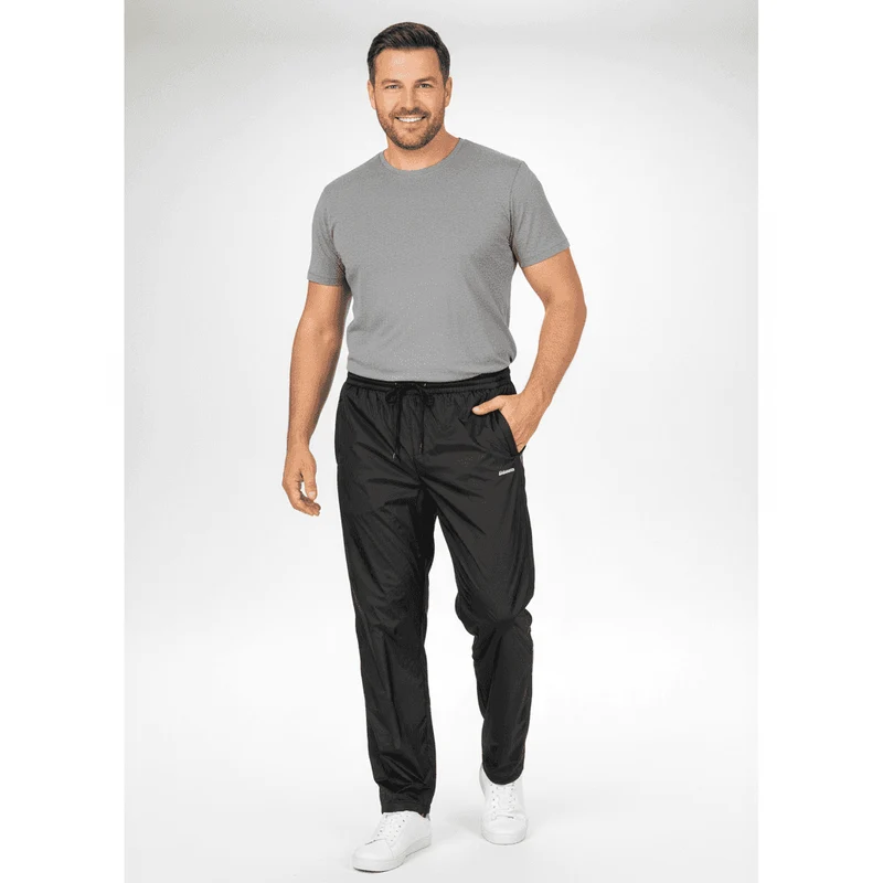 Adamo Regenhose Herren Übergröße 4XL-14XL Schwarz