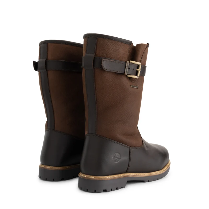 Frostad Herren – Outdoor-Stiefel – mit Wolle gefüttert – Dunkelbraun
