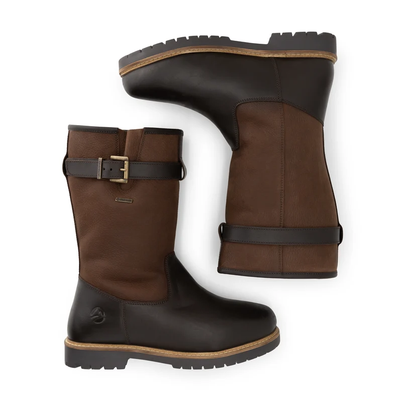 Frostad Herren – Outdoor-Stiefel – mit Wolle gefüttert – Dunkelbraun