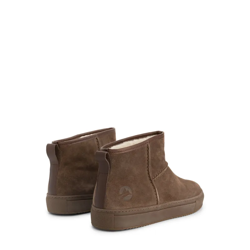 Vernon Damen – Winterstiefel – Mit Wolle gefüttert – Dunkelbraun