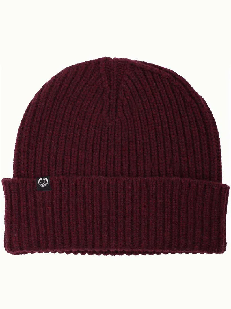 Danefea Danewarm Thoughts Merino Beanie Bordeaux