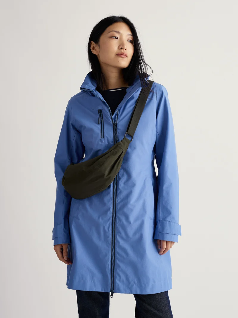 Seasalt Regenjas Dames Coverack Coat Bluebell