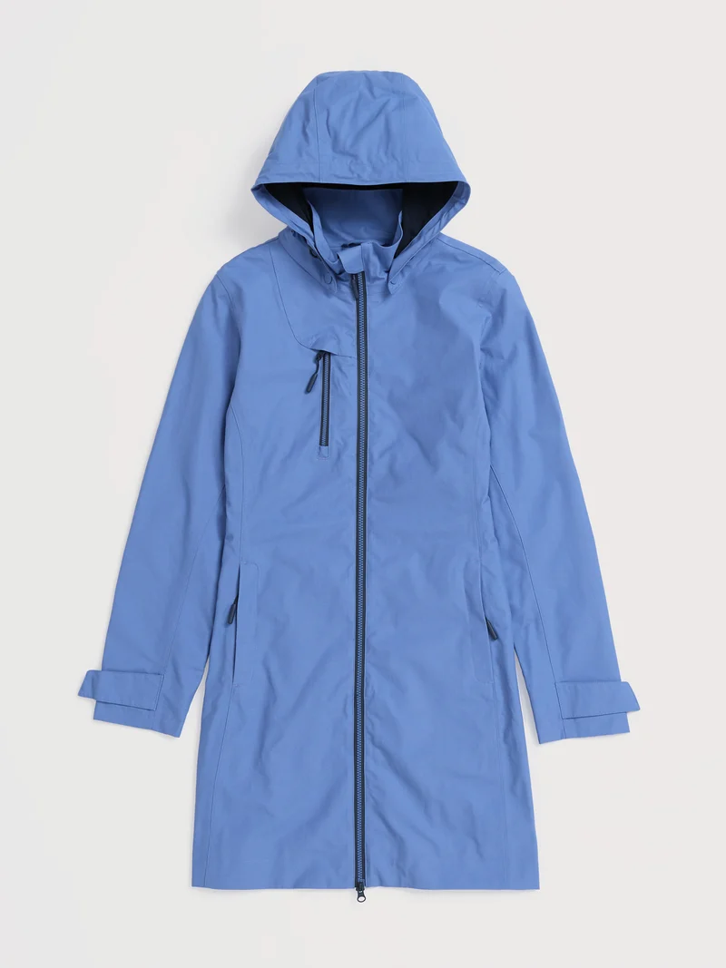 Seasalt Regenjas Dames Coverack Coat Bluebell
