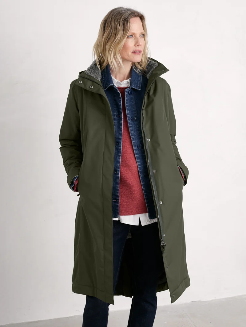 Seasalt Winter Parka Dames Janelle Woodland