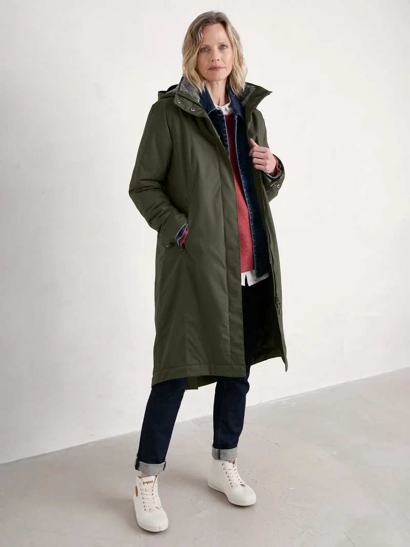 Seasalt Winter Parka Dames Janelle Woodland