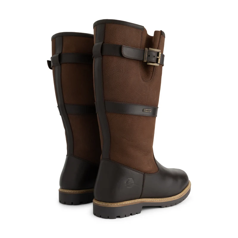 Gronvik Damen – Outdoor-Stiefel – mit Wolle gefüttert – Dunkelbraun