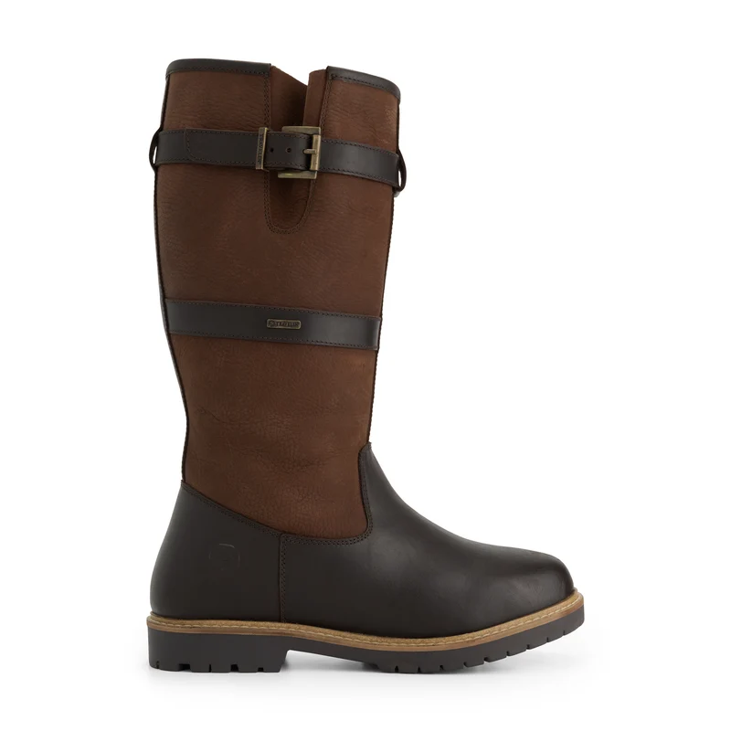 Gronvik Damen – Outdoor-Stiefel – mit Wolle gefüttert – Dunkelbraun