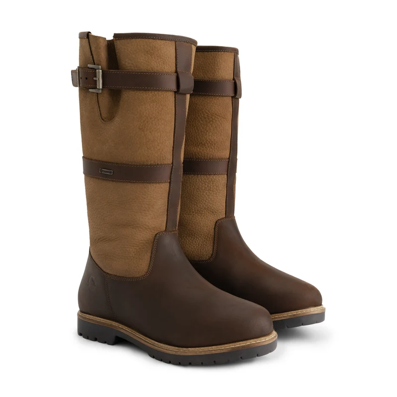 Gronvik Damen – Outdoor-Stiefel – mit Wolle gefüttert – Braun