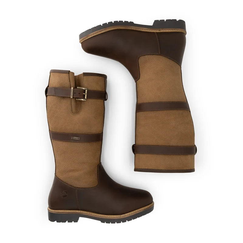 Gronvik Damen – Outdoor-Stiefel – mit Wolle gefüttert – Braun