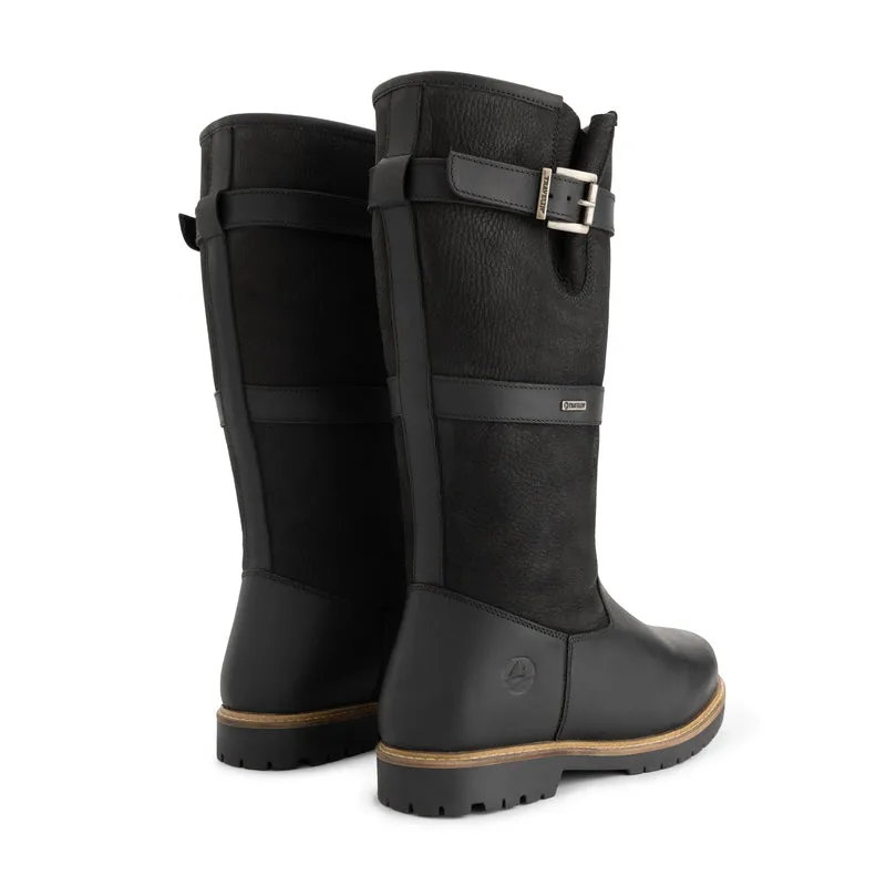 Gronvik Damen – Outdoor-Stiefel – mit Wolle gefüttert – Schwarz