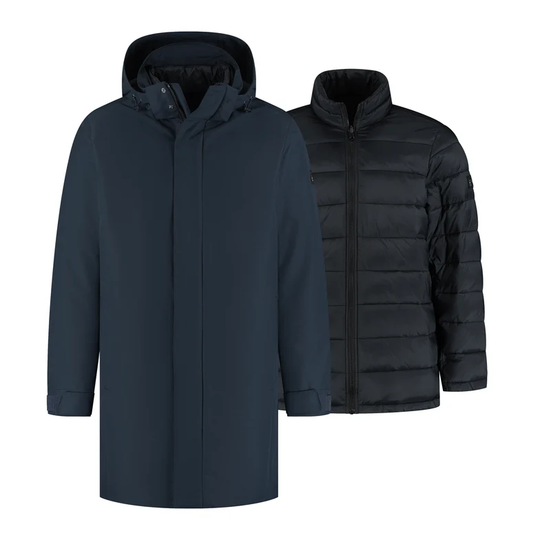 Hayden Herren – 3-in-1-Jacke – Marineblau