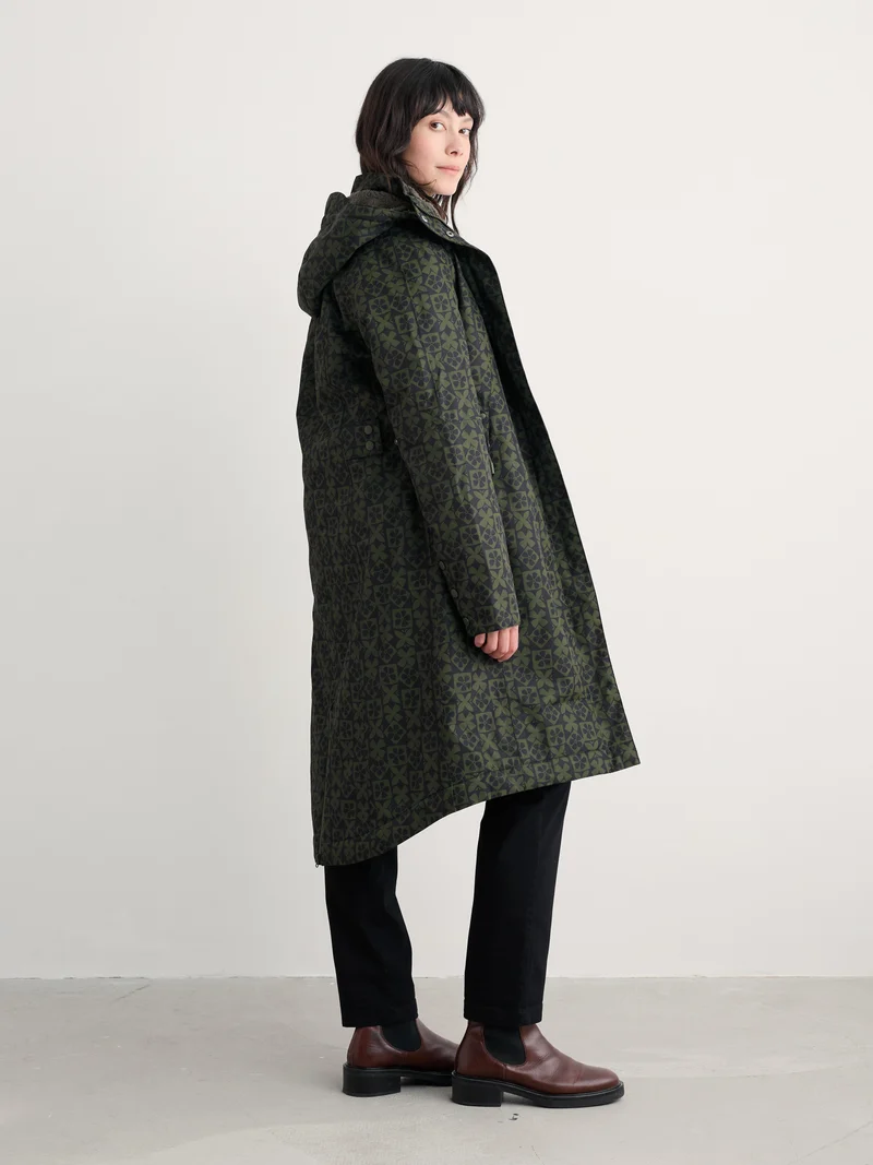 Seasalt Winter Parka Dames Janelle Clay Stamp Highland * Laatste maten 36 en 50*