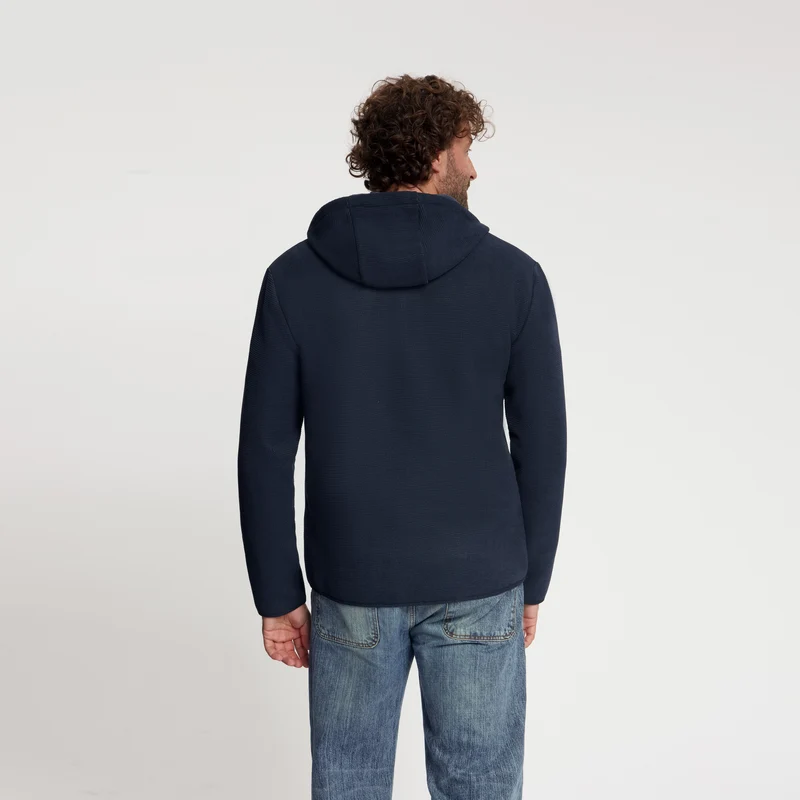 Tyko Herren – Outdoor-Weste – Fleece – Marineblau