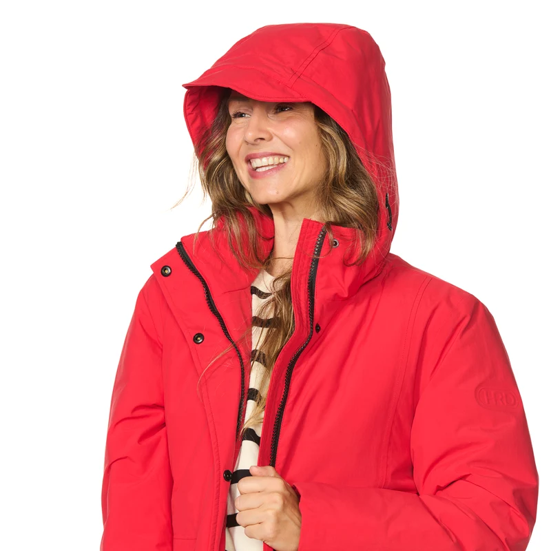 Happy Rainy Days winterregenjas Aspen rood