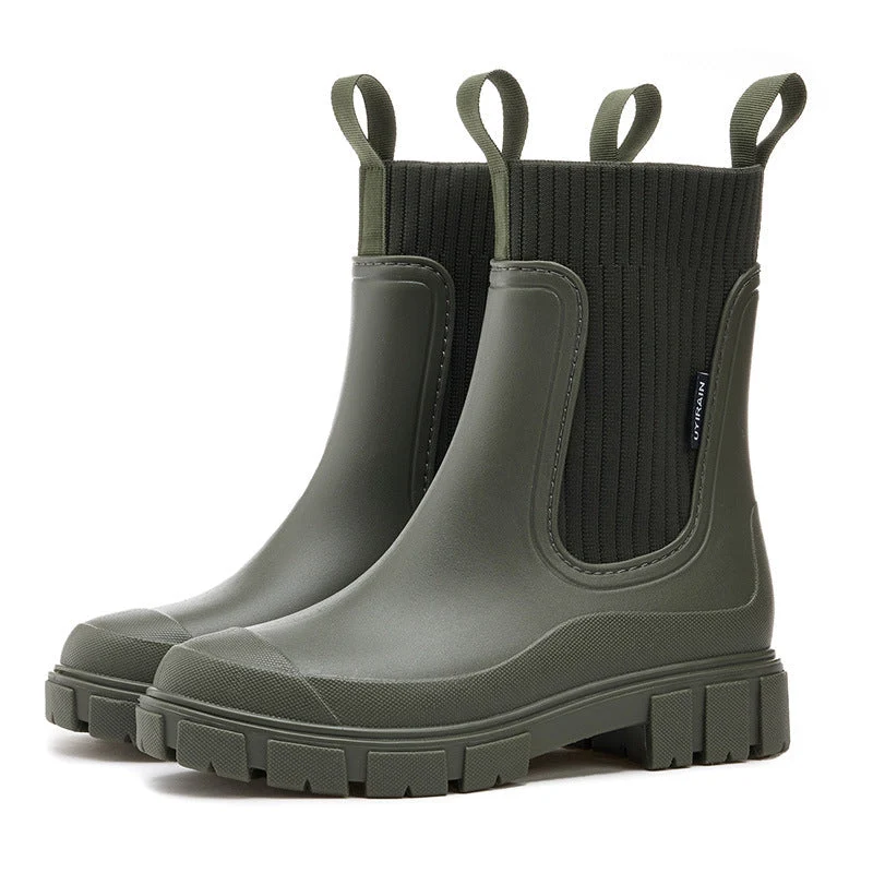 VALERIE | Klassische wasserdichte Chelsea-Stiefeletten