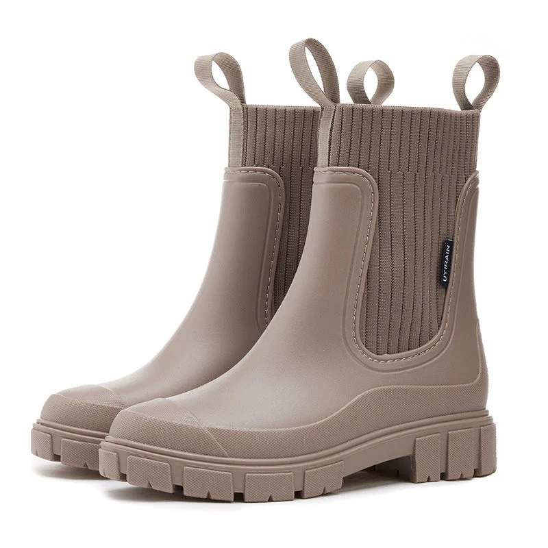 VALERIE | Klassische wasserdichte Chelsea-Stiefeletten