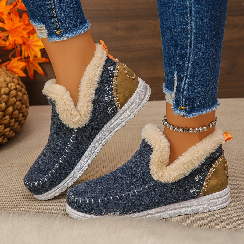 MARLA | Kuschelwarme & Rutschfeste Winter-Schuhe für Frauen – Elegant. Sicher. Bequem