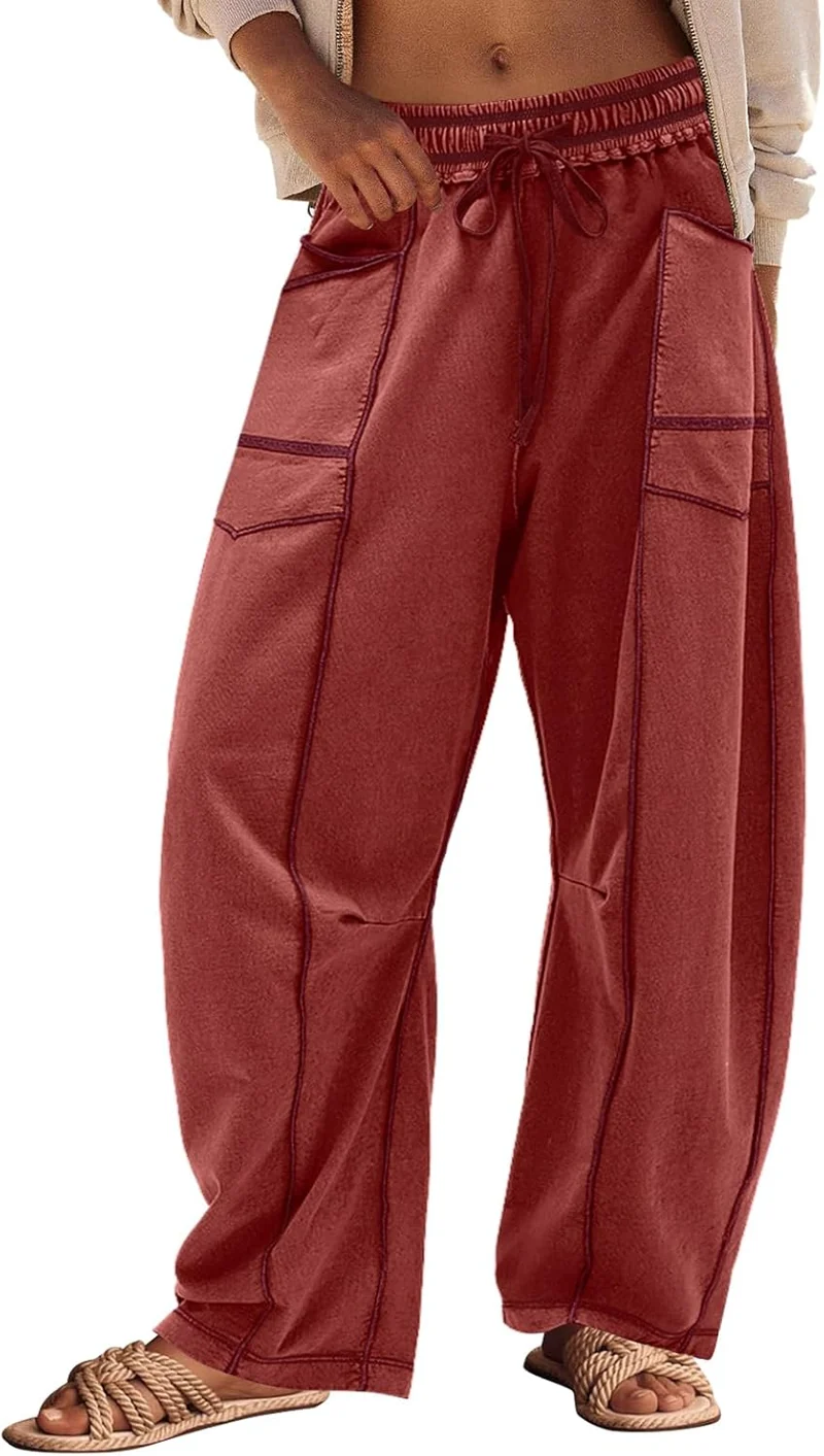 LINA | Barrel-Pants – Weite Sommer-Loungehose für jeden Moment