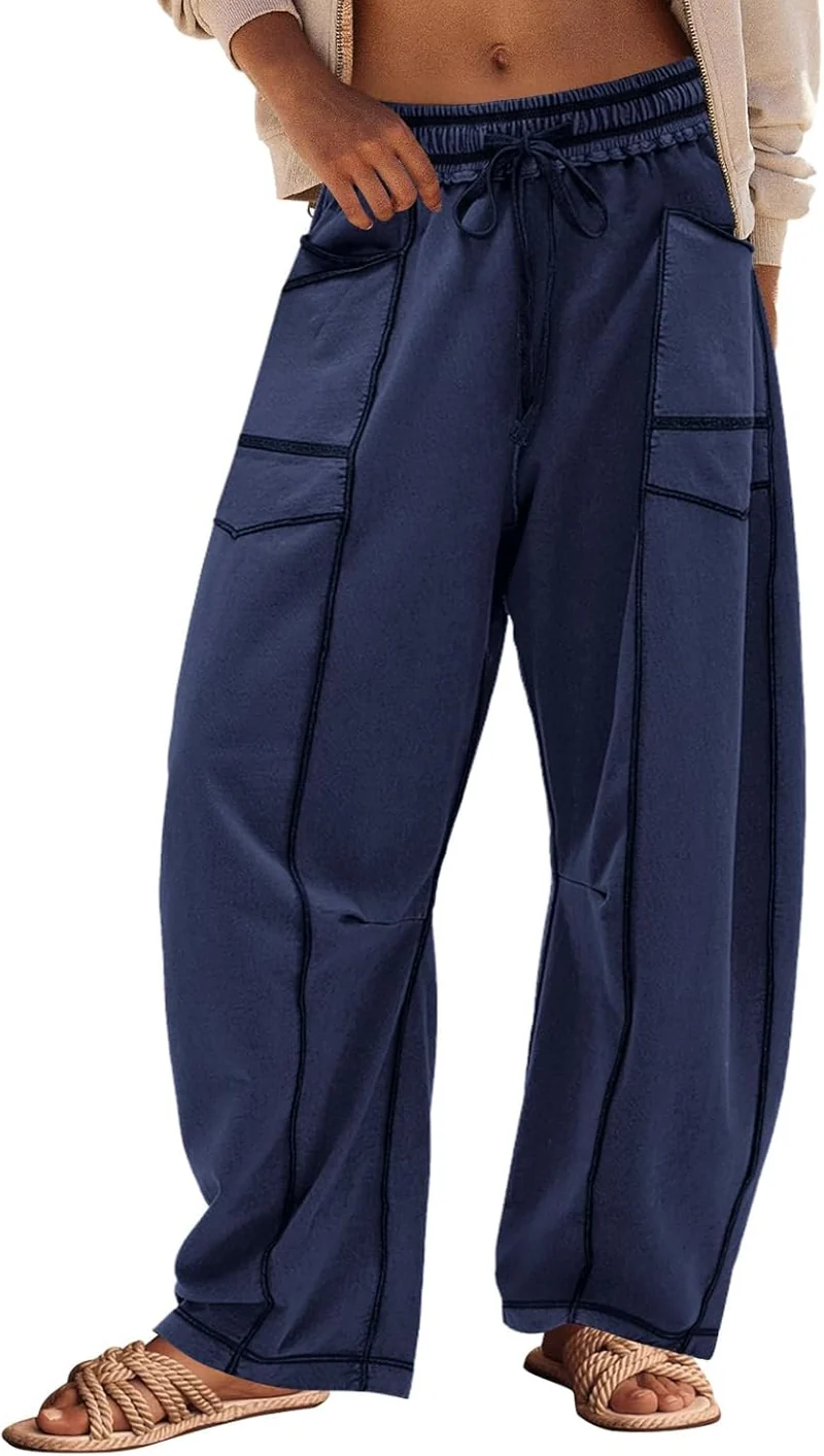 LINA | Barrel-Pants – Weite Sommer-Loungehose für jeden Moment