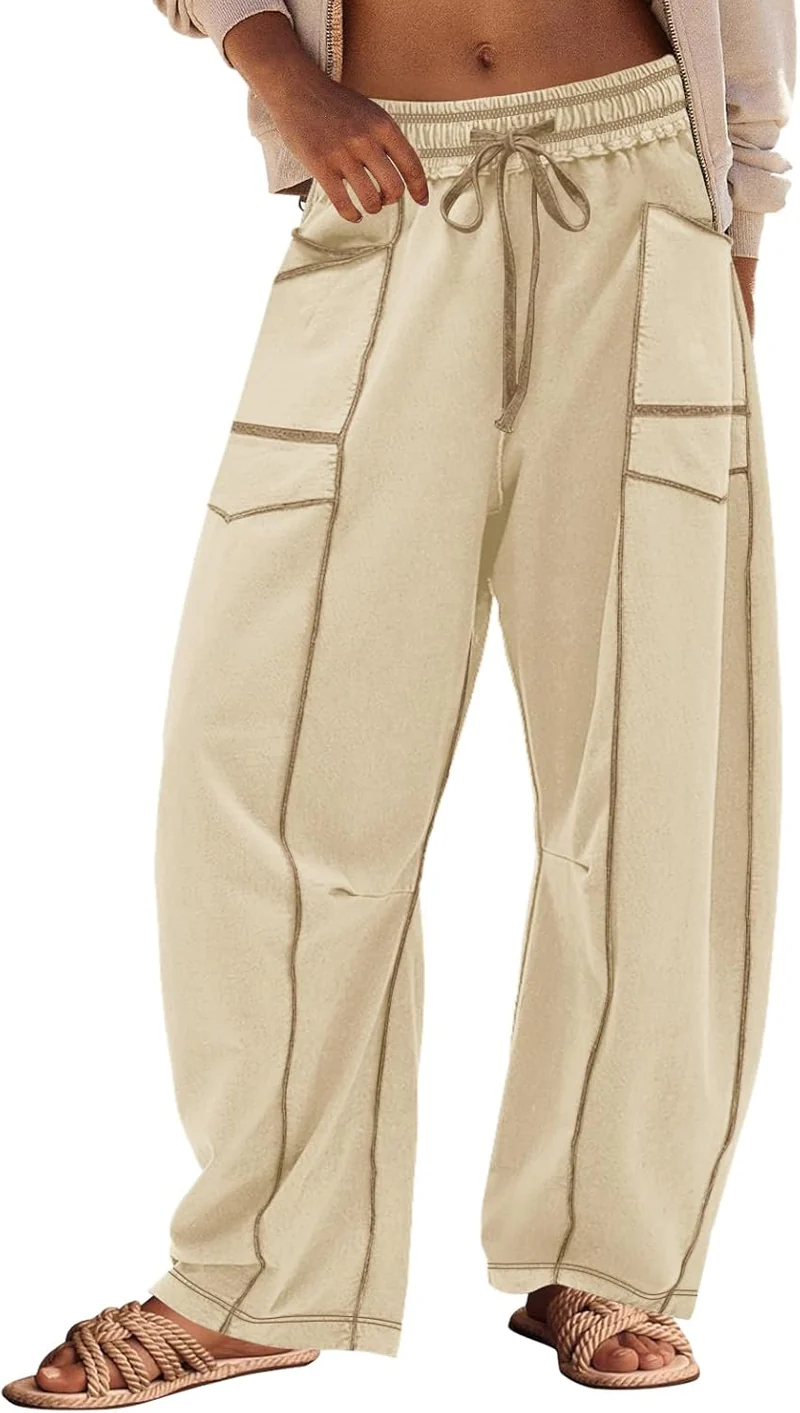 LINA | Barrel-Pants – Weite Sommer-Loungehose für jeden Moment