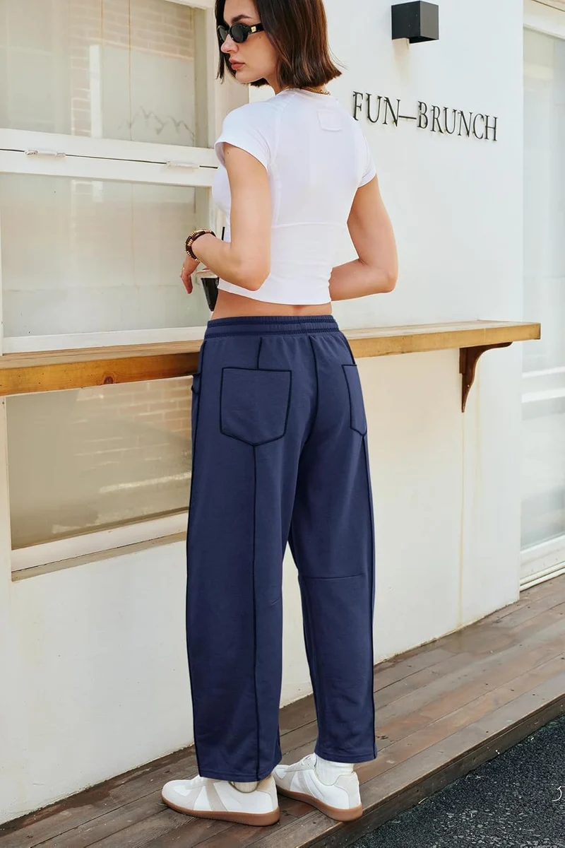 LINA | Barrel-Pants – Weite Sommer-Loungehose für jeden Moment
