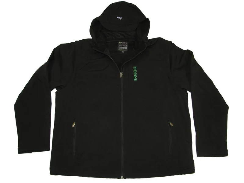 Brigg Softshell-Jacke Herren Übergröße 3XL-10XL Schwarz Jacke/Weste