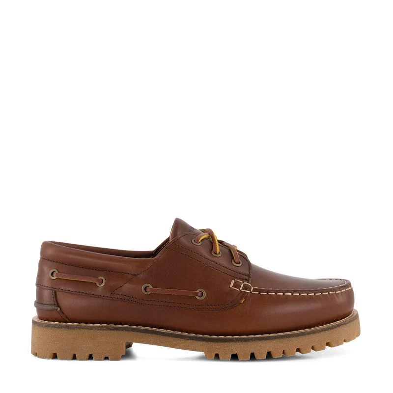 Plymouth Herren - Bootsschuhe - Leder - Braun