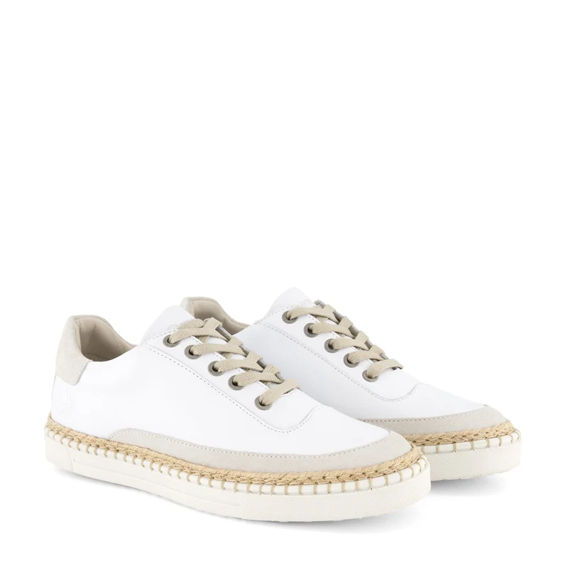 Omage Damen - Sneaker - Leder - Weiß
